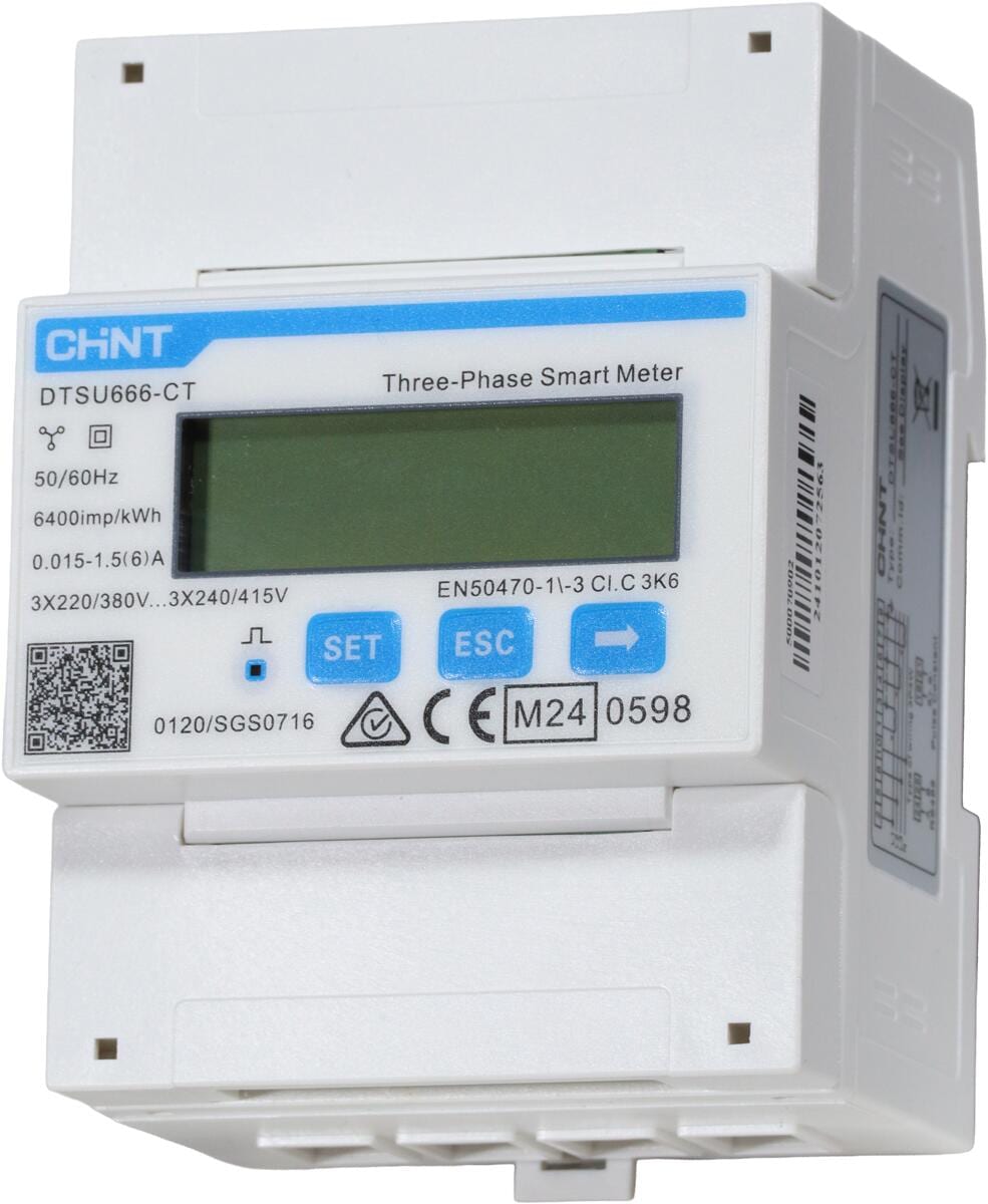 Chint G DTSU666-CT Drehstromzähler Energiezähler 3×230/400V RS485MID MID-konform digital