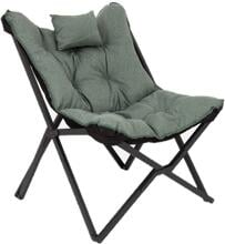 Bo-Camp Brandon Relaxsessel Liegesessel Campingsessel Outdoor Garten grün