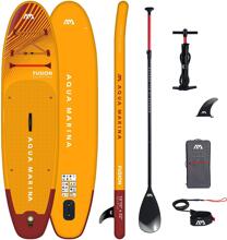 Aqua Marina Fusion 10,10" All-Around iSUP-Board Paddle Stand-Up 330x81x15cm Camping Outdoor orange