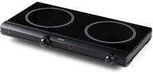 Domo Eco Kochplatte Elektrokochplatte 2 Kochfelder Ø18cm 2500W Camping Wohnwagen Wohnmobil