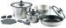 Cookvision Starter Kochset Kochgeschirr Caminggeschirr Edelstahl 11-teilig