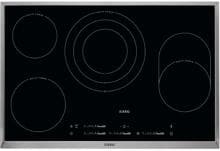 AEG HK854870XB autarkes Elektro-Kochfeld 80cm breit Glaskeramik Slider Touch Edelstahlrahmen