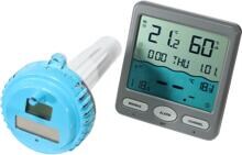 TFA Dostmann Venice Digitales Funk-Pool-Thermometer Schwimmbecken-Thermometer anthrazit