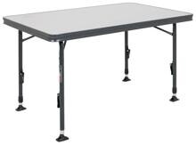Crespo AP/246 Campingtisch Reisetisch Outdoor Camping 101x65cm grau