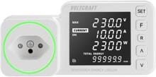 Voltcraft SEM5000 CH Energiekosten-Messgerät Kostenprognose Alarmfunktion Stromtarif einstellbar Datenloggerfunktion
