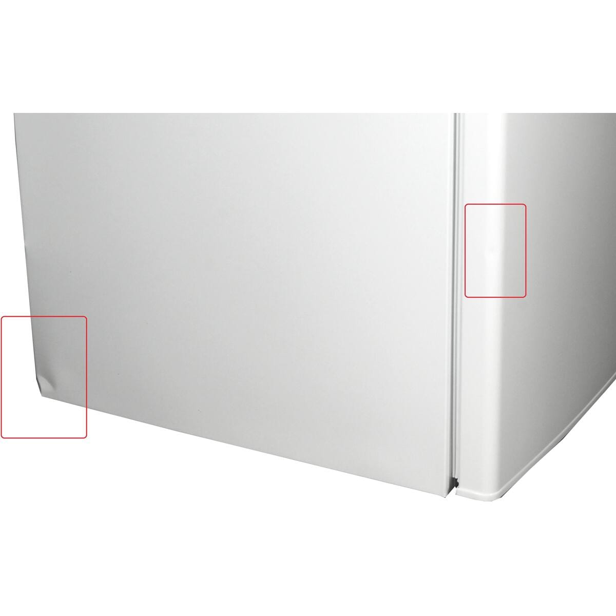Exquisit KS16-4-E-040E Stand-Kühlschrank 55cm 109 weiß Liter breit Gefrierfach mit LED-Beleuchtung