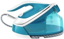 Philips GC7920/20 PerfectCare Compact Plus Dampfbügelstation Bügeleisen 2400W hellblau weiß