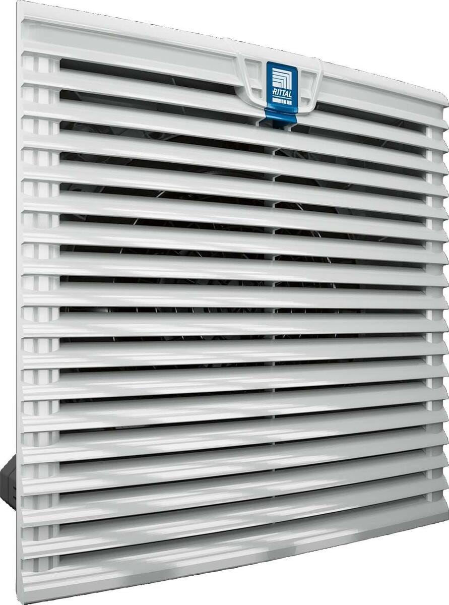 Rittal SK 3239.100 TopTherm Filterlüfter Luftfilter 204x204mm grau