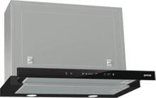 Gorenje BHP643A5BG Dunstabzugshaube Flachschirmhaube 60cm breit TouchBedienung 3 Leistungsstufen Timerfunktion schwarz
