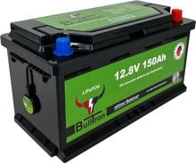 BullTron Basic Lithium-Batterie mit Smart BMS mit 100A Dauerstrom BT App 150Ah Camping Wohnwagen Wohnmobil