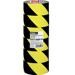 6 Stück Tesa 65537-00000-00 Markierungsklebeband Gefahrenkennzeichnung Signalband 33x50mm schwarz gelb