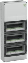 Spelsberg AK-F 42 Plus Kleinverteiler 42 Teilungseinheiten IP65 3-reihig 315x750x155mm grau