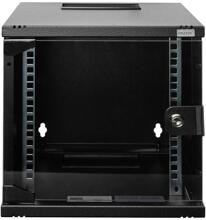 Digitus DN-10-06U-B 10" Netzwerk-Wandgehäuse 6HE 330x312x300mm schwarz