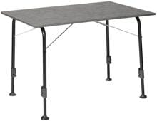 Dukdalf Majestic Elegant Campingtisch Gartentisch Outdoor 115x70cm schwarz/grau
