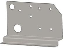 Easydriver 227-21501s Adaptersatz Achsenverschiebung M Chassis 2000kg