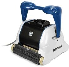 Hayward TigerShark QC Reinigungsroboter Poolsauger Bodensauger Poolreinigung PVC-Noppenbürste blau weiß