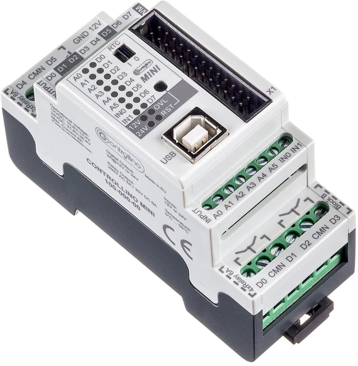 Controllino Mini 100-000-00 SPS-Steuerungsmodul 12V/DC 24V/DC weiß