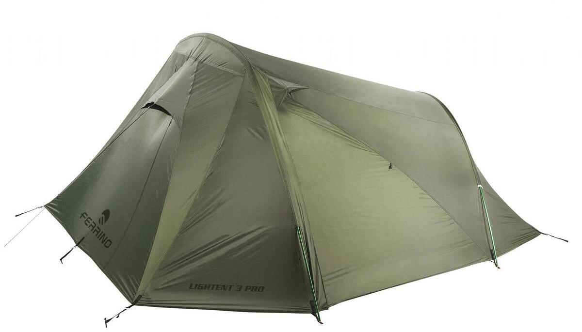 Ferrino Lightent Pro Tunnelzelt Zelt Trekkingzelt 3-Personen 235x260cm Camping olivgrün