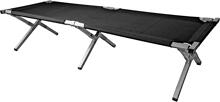 BasicNature Travelchair Feldbett Campingbett Outdoor 210cm schwarz