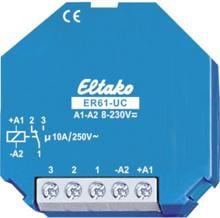Eltako ER61-UC Schaltrelais Relais 230V 10A 250V/AC 1 Wechsler blau