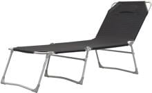 Westfield Be-Smart Highstreak Relaxliege Dreibeinliege Sonnenliege Camping Terrasse Garten anthrazit