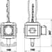 OBO Bettermann VH-4 3SF1C16 CEE-Hängeverteiler Stromverteiler Baustromverteiler 415V 16A gelb schwarz