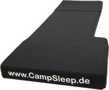 Camp Sleep Bett 2 Sitzer Fahrerhaus-Matratze für Kastenwagen Reisemobil Camping schwarz