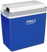 Zorn Z24 12V thermoelektrische Kühlbox 20 Liter Camping Wohnwagen Outdoor blau weiß