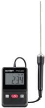 Voltcraft PTM-200 Einstichthermometer Temperaturmessbereich -200-200°C Kontaktmessung Fühler-Typ Pt1000