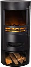 Eurom Orsa elektrischer Kamin Dekokamin 2000 Watt Flammeffekt Thermostat schwarz