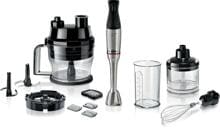 Bosch ErgoMaster Serie 6 Stabmixer Mixerset Pürierstab 1200 Watt Messbecher Mixbecher Schneebesenaufsatz