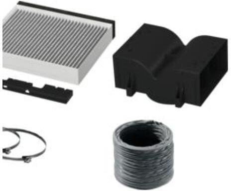 Neff Z51CBI1X4 Clean Air Standard Umluftset für Wandessen Dunstabzugshauben