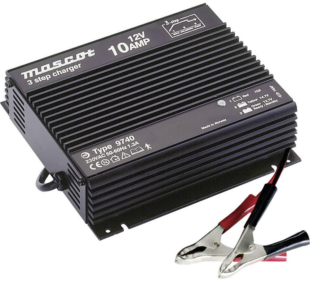 Mascot 9740_12V Bleiakku-Ladegerät Bleilader Batterielader 12V 10A schwarz