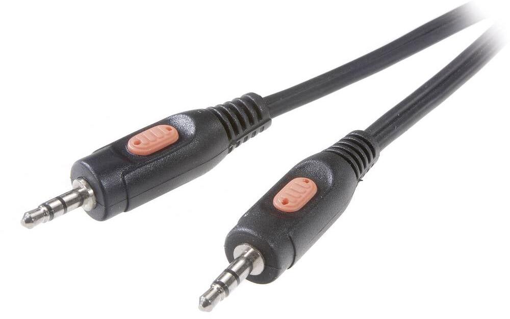 10 Stück SpeaKa Professional SP-7870216 Klinke Audio Anschlusskabel Klinkenstecker 3,5mm 150cm