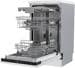 Amica EGSPV 584 900 vollintegrierbarer Einbau-Geschirrspüler 45cm breit 5 Programme Flex-Besteckschubade AquaStop FlexiDoor 10 Maßgedecke