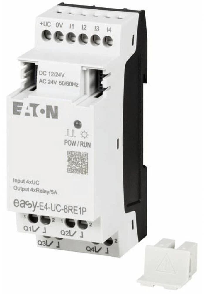 Eaton EASY-E4-UC-8RE1P SPS-Erweiterungsmodul 4 Ausgänge IP20 weiß