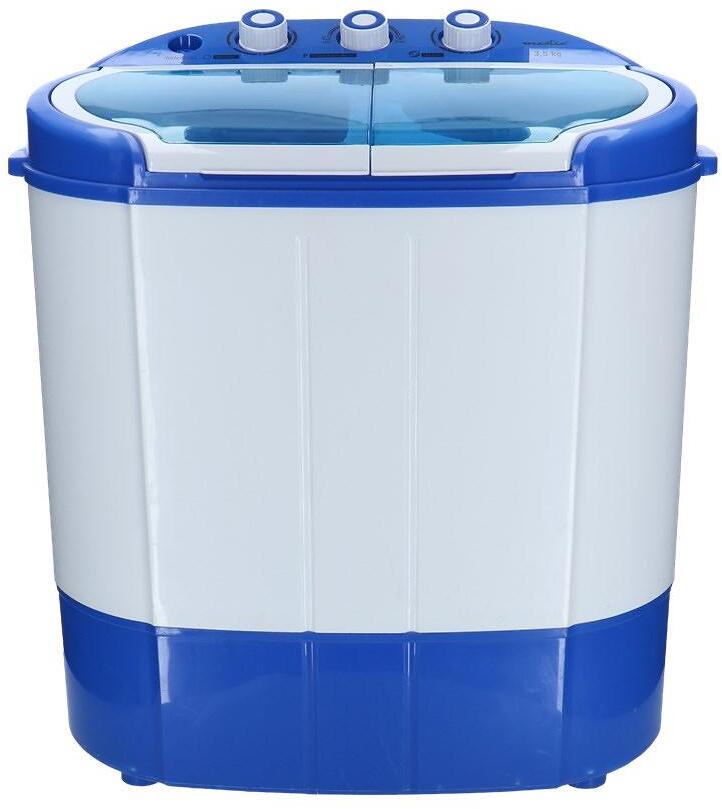 Mestic MW-120 Waschmaschine Waschtrommel Wasch-Zentrifuge 3,5kg 250 Watt Camping Wohnmobil Wohnwagen