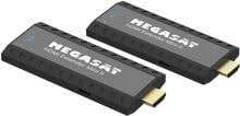 Megasat Mini II HDMI-Extender Sender Empfänger für drahtlose HDMI Übertragung schwarz