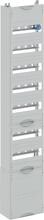 Striebel & John FV19A2 Verteilerfeld Verteiler für DIN Reiheneinbaugeräte APZ 9RE lichtgrau
