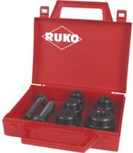 Ruko 109015 Blechlocher-Set Stanzwerkzeug Schraublocher Spezialstahl