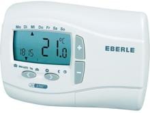 Eberle INSTAT+ 2R Uhrenthermostat Raumthermostat Raumregler Uhrenfunktion LCD Display 230V weiß