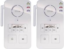 M-e modern-electronics FS 2.1 Gegensprechanlage Funk-Türsprechanlage Türklingel weiß