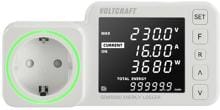 Voltcraft SEM5000 Energiekosten-Messgerät Stromzähler Kostenprognose Alarmfunktion Stromtarif einstellbar Datenloggerfunktion