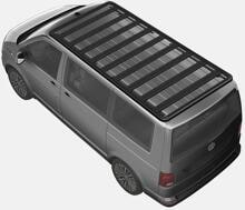 Horntools ExRoof Dachträger für VW T5 T6 L2 LWB Camping Wohnmobil schwarz