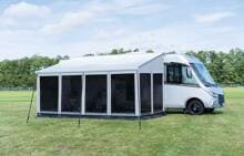 Wigo One Front Vorderwand Frontwand Frontpanel OHNE Fensterfolie Länge 450cm Camping Wohnwagen Wohnmobil