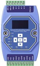 Tru Components TC-ME31-AAAX2240 Schnittstellen-Modul Modbus-RTU Modbus-TCP Modbus Gateway blau