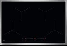 AEG TO84IA0CXB autarkes Induktionskochfeld 76,6cm breit TouchControl Hob²Hood Timer Edelstahlrahmen