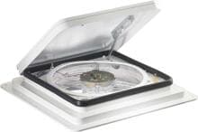 Dometic Fantastic Vent 7350 Wohnwagen-Dachhaube mit Belüftung 40x40cm Camping weiß