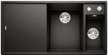 Blanco Axia III 6 S Granitspüle Küchenspüle Spülbecken Ablauffernbedienung Glasschneidebrett schwarz