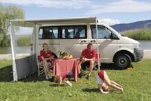 Fiamma F35 Pro 300 Markise Auszug 225cm Länge 303cm Minivan Kastenwagen Camping royal grey titanium